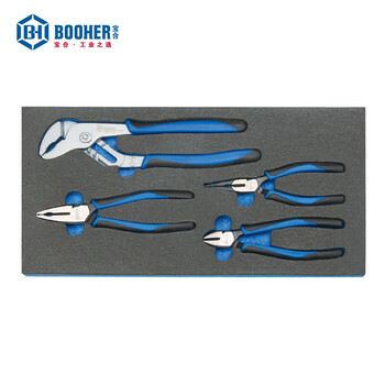 宝合(BOOHER)4件钳子组套 1803024