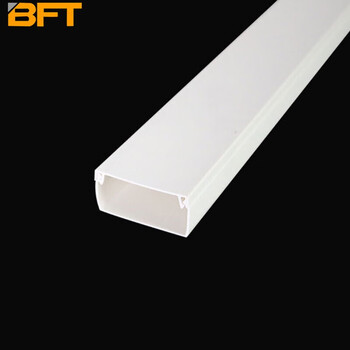 贝傅特 pvc线槽板明装耐踩走线槽方形地线槽 阻燃绝缘线槽 pvc方形线槽20*10 （5米装）