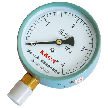 匡建仪表（CONJANT）Y-100压力表直径100mm M20*1.5螺纹径向安装0-4mpa