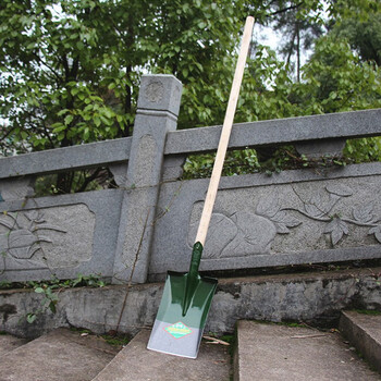 卡质 KAZHI 1.5米长款带柄平头铲 沙锹铁锹钢锹铁铲多功能兵工铲锰钢锹