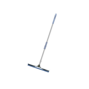 亿丽佳 不锈钢商用地刮推水器体育馆酒店大厅停车场地板路面刮水器2节22对接杆（优乐美35cm） 5件/组