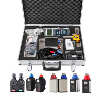 匡建仪表（CONJANT）TS-03 便携手持式超声波流量计 无需破壁开孔外夹外贴式 升级款四行显示主机DN15-DN100