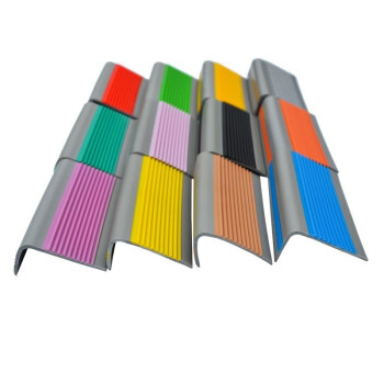 工品星GPX-FHLPVC防滑条L型幼儿园写字楼台阶1米长带胶垫贴包边条直角护角防撞条60*25mm其他色