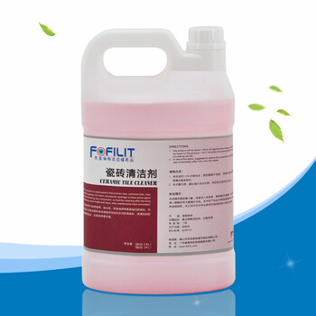 芳菲丽特（FOFILIT）C-019 瓷砖清洁剂 酒店商场瓷砖抛光砖防滑地砖油污清洁剂  3.8L*1瓶
