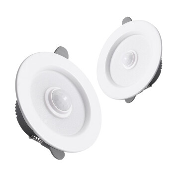 东君 LED人体感应筒灯 2.5寸 开孔75-80mm DJ-05G 3W 白光
