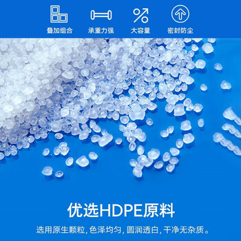 京酷KINKOCCL零件盒塑料斜口加厚货架背挂物料盒元件盒子五金工具盒螺丝分类收纳盒X2加厚蓝250*150*120mm