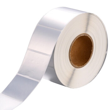 飞尔（FLYER）哑银纸标签 银色长方形亚银pet标签不干胶 50×20mm 2500张