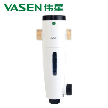 伟星（VASEN）前置过滤器 40微米前端净水器 家庭净水设备 自动反冲洗 过滤器 6分接口DN25 白色