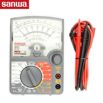 sanwa SP21 三和指针式万用表复用表多用表三用表交直流600V 1年维保