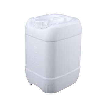 京酷KINKOCCL塑料桶方桶储水桶液体桶堆码桶加厚带盖JKST-A10 白色 10L