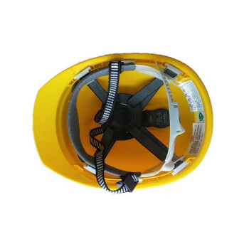雷赢（LEIYING）V型近电报警安全帽 ABS 黄色