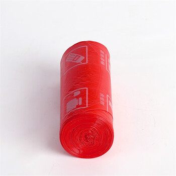 环舟可降解分类标识垃圾袋加厚平口玉米淀粉垃圾袋环保生物降解垃圾袋绿色45*50*30只/4卷