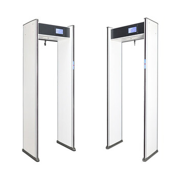 者也（ZYE） 人体测温安检门 体温探测门 非接触式红外测温门 学校工厂快速通过式安检仪双测温点可统计人数（不含安装）