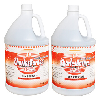 超宝（CHAOBAO）DFF023 强力外墙清洁剂大理石瓷砖地板石材墙面去污垢去污液 3.8L/桶