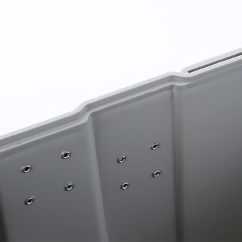 飞尔（FLYER）银行240万款箱 塑钢运钞箱调款箱现金箱票据箱存钱箱 保管箱押运箱470x370x260