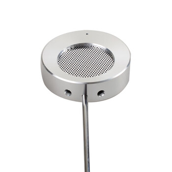 青木莲 窗口双向对讲机 银行柜台医院车站邮局窗口对讲器扩音器银色