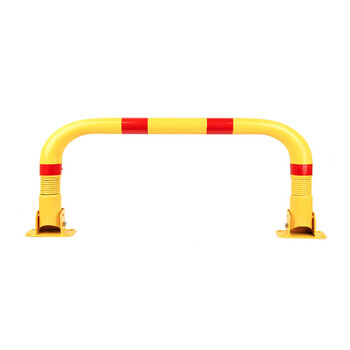 飞尔（FLYER）U型龙门锁车位锁 安全器具提拉自动上锁 【插销款】黄色70cm 手动上锁+压坏包赔