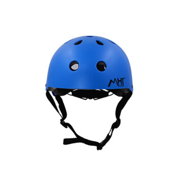 赛锐 儿童轮滑头盔 滑板头盔 漂流头盔 头转街舞头盔定做 2顶-蓝色 L码