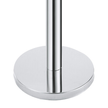 巨成 不锈钢一米线栏杆 警戒线伸缩带加厚栏杆银行排队护栏宾馆酒店机场围栏杆 绅士银橡塑底座-2米线 