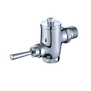 星期十 手扳大阀体-6分DN20 铜入墙式冲洗阀蹲便器脚踏式冲洗阀 入墙式厕所冲洗阀定制