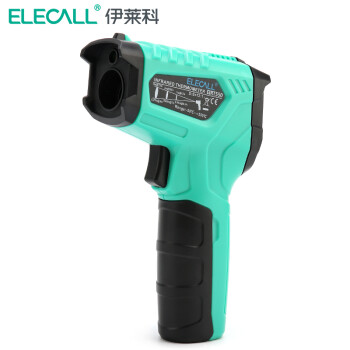 伊莱科(ELECALL)红外线测温仪 高精度测温枪彩屏数显手持式温度计 绿色 EIRT380（-50-380℃） 7 
