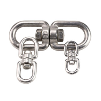 中部工品 钢丝绳不锈钢旋转环 连接环 八字旋转扣环 一个价 M16
