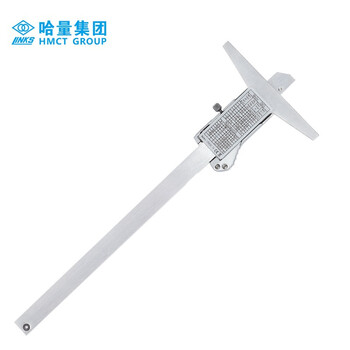 哈量连环数显深度卡尺0-200mm0.01mm