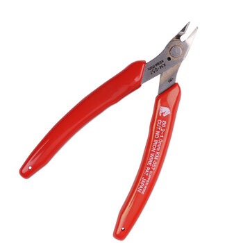 马牌（KEIBA）进口迷你电子斜口钳KM-057不锈钢斜嘴钳5寸125mm细嘴斜咀电子剪