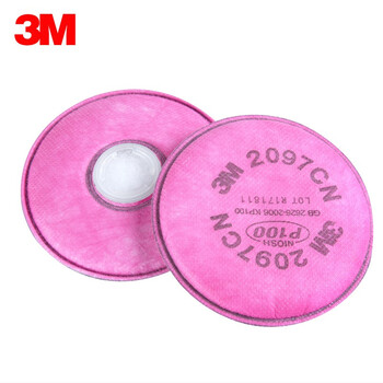 3M 6800全面具+2片2097CN滤棉滤棉防尘毒套装雾霾PM2.5面罩 6800+2097