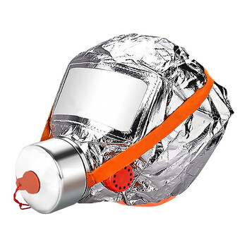 绿消 呼吸器 全面滤烟呼吸器面罩 逃生面具3c认证 过滤式消防自救商用消防年检丰安