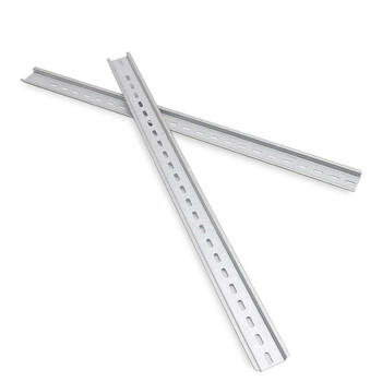 企桥 C45钢制导轨 宽3.5cm*长100cm镀五彩（厚度0.8mm）1个装