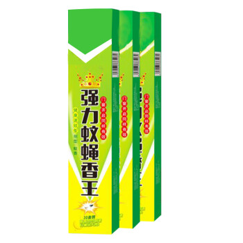 兰诗（LAUTEE） LD-023  灭蚊蝇香棒熏蚊蝇棒棒香直长款驱蚊香绿盒装 30盒/900根