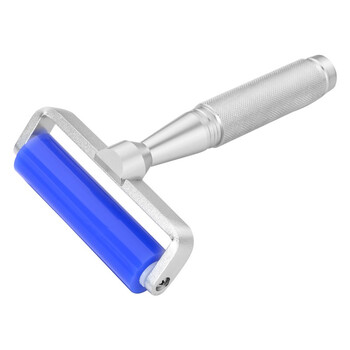 金诗洛 KSL064 防尘粘尘滚筒滚轮 除尘清洁滚轮 硅胶粘尘滚轮 18寸金属手柄45cm