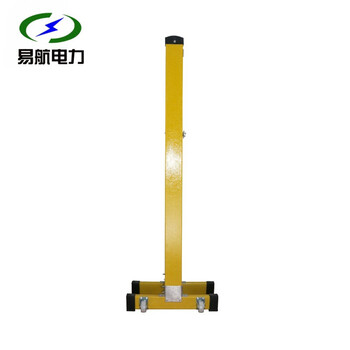 易航 玻璃钢管式伸缩围栏可移动隔离防护栏绝缘电力施工安全围栏道路防护栏 定制