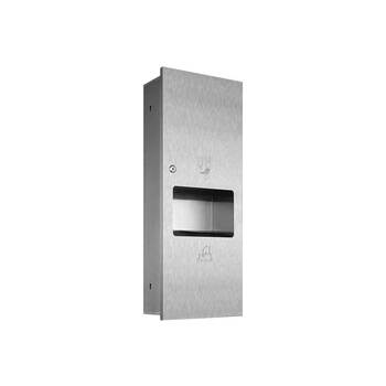 星期十 JHL-SZ7530沙光752x310x140 304不锈钢抽纸箱垃圾桶嵌入式二合一组合柜定制