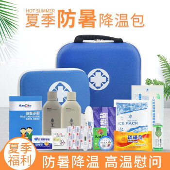 援邦 应急处理夏季防暑降温用品套装清凉包高温慰 防暑包804套装/豪华款