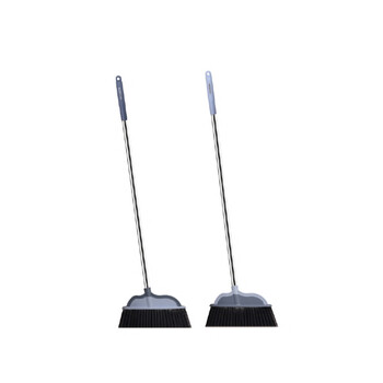 亿丽佳 不锈钢22杆大号扫把扫帚软毛扫地贴合地面易洁耐用扫把单只装（云叶 颜色随机） 20件/组