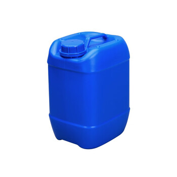 京酷KINKOCCL塑料桶方桶储水桶液体桶堆码桶加厚带盖JKST-C25 蓝色 25L