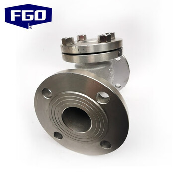 FGO 旋启式止回阀 316L不锈钢+金属硬密封 重型 耐350℃ H44W-16RL DN80