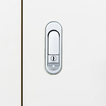 京度气瓶储存柜  三瓶实验室压缩气体柜医院高压实验室安全储存柜无报警器可定制 白色