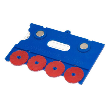 京云灿货架仓库标签牌强磁货位标示仓位计数物料卡库存材料卡四位数6.5x10cm（四磁）