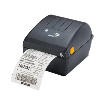 斑马（ZEBRA）GK888t条码打印机不干胶标签打印机 热敏快递电子面单多功能打印 升级款ZD888T