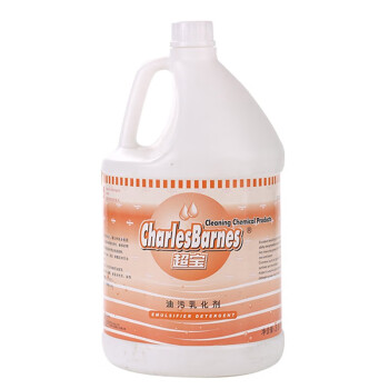 超宝（CHAOBAO）DFG009 油污乳化剂 油污清洁剂 洗衣店酒店宾馆专用衣物去油剂3.8L*4/箱