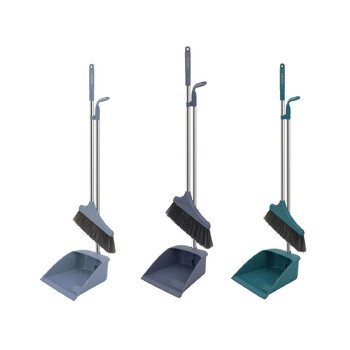 亿丽佳 套撮套扫塑料簸箕扫把套装塑料成套扫把（幸福家园 颜色随机） 20件/组