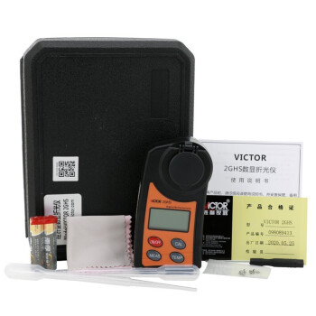 胜利仪器 水果甜度测试仪糖分检测仪 经济型数显折光仪 VICTOR 2GHS