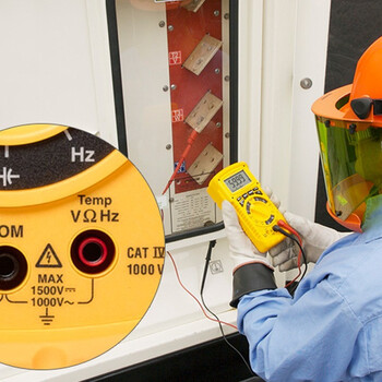 福禄克（FLUKE）HD160C 加固型万用表多用表三用表直流1500V交流1000V 1年维保