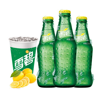 雪碧200ml*6瓶=玻璃瓶装