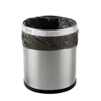 兰诗 FW-2066  垃圾袋办公酒店物业商用平口小号塑料袋 黑色45x45CM 1000个/装 2g