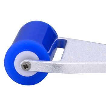 金诗洛 KSL064 防尘粘尘滚筒滚轮 除尘滚筒清洁硅胶粘尘 1.2寸平铝手柄3cm