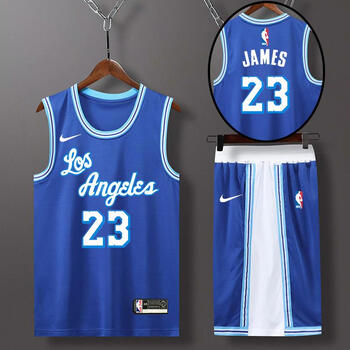 篮球服套装湖人23詹姆斯科比24儿童球衣欧文杜兰特篮球服套装定制